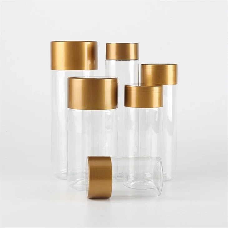 Plastic Storage Jars With Lids